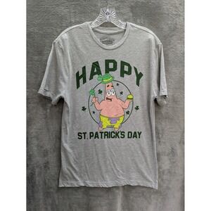 Patrick Tshirt Men's Medium‎ 38-40 SpongeBob St Patrick Day